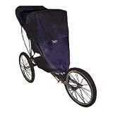 Protect-a-Bub Twin Jogger UPF 50 Sunshade - Navy