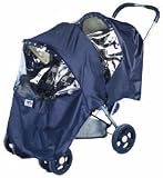 Protect-a-Bub Tandem Stroller Rain Cover - Navy