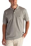 Nautica Mens Stain Resistant Pique Polo