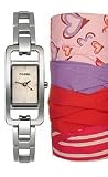 Jewelry : Fossil - ES1016 (Size: women) - ThingsYourSoul.com :  quartz fossil watch pink heart design ribbon women watches