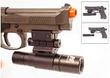 NcStar Laser Sight Tactical Flashlight With Quick Release for Gun Pistol Glock H&K Beretta