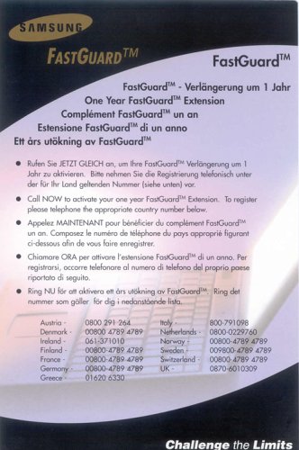 LCD TVs - Samsung FastGuard - Extended service agreement - parts and labour - 1 year - pick-up and return