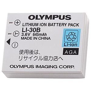 DVD Player: Olympus LI-30 B Lithium Ionen Akku f�r mju mini