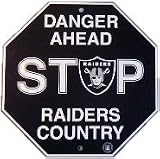 NFL Oakland Raiders Stop Sign