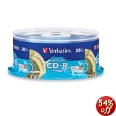 Verbatim CD-R 80MIN 700MB 52X LightScribe (30pk Spindle Box)