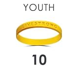Livestrong - 10 Pack Youth Size Nike Bracelet