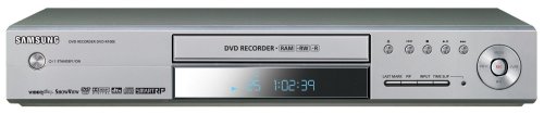 Festplatten: Samsung DVDR 100 DVD-Rekorder silber