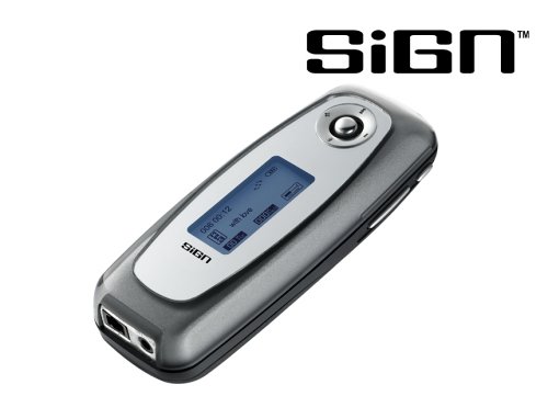 Festplatten: Sign Si-10 Tragbarer MP3-Player 512 MB wei�
