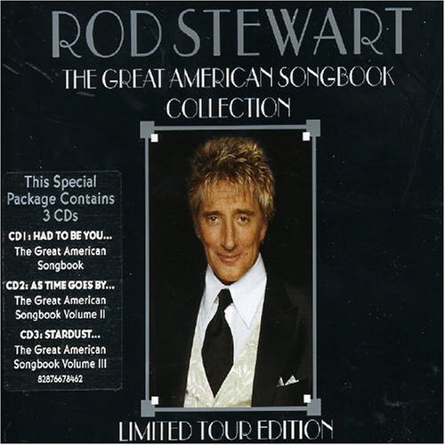 The Great American Songbook Collection by Rod Stewart album cover