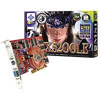MP3 Player: MSI FX5200LE-T128 Retail Grafikkarte AGP 128MB GeForce FX 5200 LE DDR TV-Out