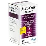 Accu-Chek Active Diabetes Test Strips - Box of 50