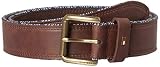 Tommy Hilfiger Men's 1 1/2-Inch  Leather Casual Belt