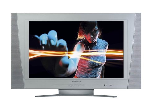 Projektoren: Phocus LCD 26 WHS 26-Zoll/ 66 cm 16:9 Format Projektions-Fernseher silber