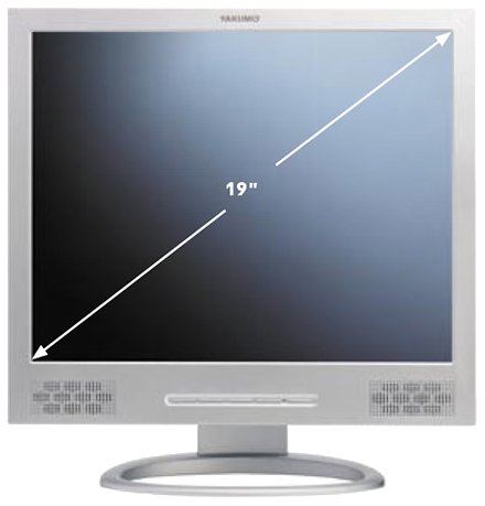 Rohlinge: YAKUMO SLi 19 Zoll TFT-Monitor