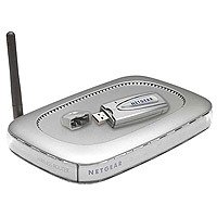 NoteBook: Netgear 54Mbps Wireless Router und USB 2.0 Adapter Funk-LAN L�sung WGR614 + WG111 IS