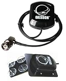 Low profile remote GPS Antenna w/suction cup mount for Garmin StreetPilot III Deluxe, GPS III III+ V Deluxe, GPSMap 176C, (BNC)