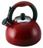 Silverstone 2-Quart Tea Kettle, Red