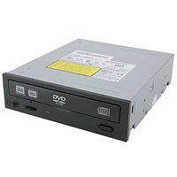 Lautsprecher: LiteOn DVD Brenner DVD+-R/RW/DL IDE Retail schwarz (DVD +16x8x -16x6x DL 4x, 16x DVD-Rom, CD 48x24x48x)