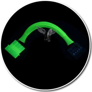 Festplatten: Sharkoon SATA Stromadapter UVRY