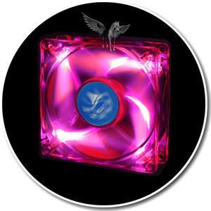 Festplatten: Sharkoon UV LED 120X120X25mm Geh�usel�fter gr�n