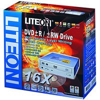 Lautsprecher: Lite-On DVD+-R/RW/DL IDE Retail SOHW-1673S Dual DL DVD-Brenner (DVD +16x8x -16x6x DL+4x, 16x DVD-Rom/ CD 48x24x48x)