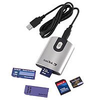 Festplatten: SanDisk 5in1 Kartenleseger�t