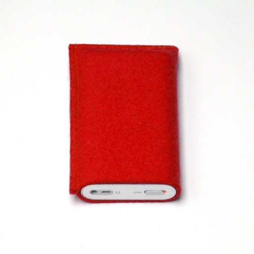 Projektoren: PULL-i Schutzh�lle rot f�r Apple iPod mini