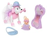 Doggie Daycare Lula & Baby Dress UP Figure Set