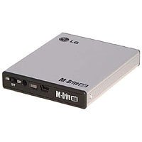 Lautsprecher: LG M-Drive Mini 40GB USB2.0 externe Festplatte (1.8" USB2.0 Festplatte im Alugeh�use, 40GB Kapazit�t)