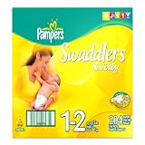 Pampers Swaddlers Size 1-2 Economy Pack (204 Swaddlers)
