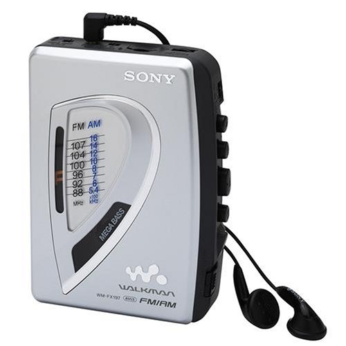 Festplatten: Sony WM-FX 197 S Tragbarer Kassettenspieler silber