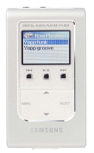Samsung YH-820 MC Tragbarer MP3-Player 5 GB silber
