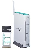 BUFFALO WER-AG54/P CardBus無線LANカード セットモデル