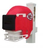 Kansas City Chiefs Helmet Mailbox