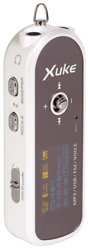 NoteBook: NTP Xuke MP 600 Tragbarer MP3-Player 1 GB weiss