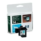 No. 14 Printhead for HP Inkjet/Digital Copier/Officejet Printers, 8 ml, Cyan (HEWC4921A)