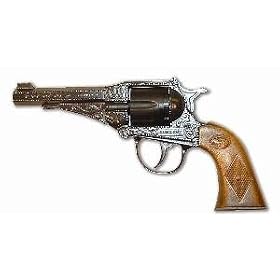Little Navy Pistol, Cowboy Collection, Fires 8 Shot Ring Caps by Paris