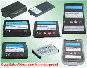 Heimkinosysteme: High Quality Li-Polymer Akku 1200mAh f�r Samsung SGH-D410