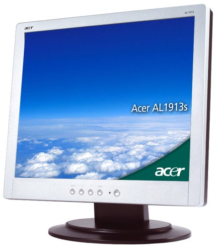 Elektronik und Foto: Acer AL1913S 19 Zoll TFT Monitor schwarz/silber (Kontrast 800:1, 20 MS Reaktionszeit)