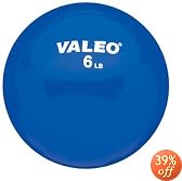 Valeo WFB6 6 lb. Weighted Fitness Ball (6 lb)