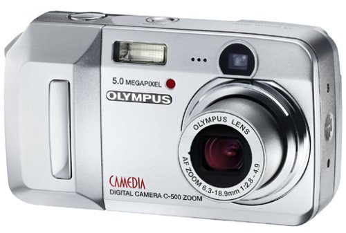 DVD Player: Olympus C-500 ZOOM Digitalkamera (5 Megapixel)