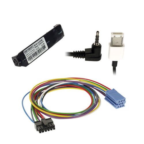 Navigationssysteme: Icelink Plus Car Kit inkl. Firewire / Klinkenstecker f�r Apple iPod 1./2. Gen. - Fiat, Lamborghini, Smart, Grundig