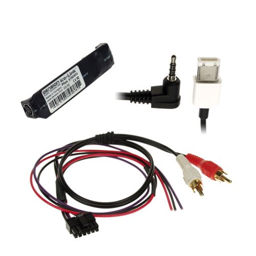 Navigationssysteme: Icelink Plus Car Kit inkl. Firewire / Klinkenstecker f�r Apple iPod 1./2. Gen. - Universal AUX / Input