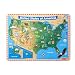 Melissa & Doug USA Map Sound Puzzle