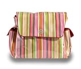 Pink Stripe Mothership Diaper Bag