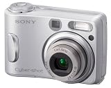Sony DSC-S90 Cyber-shot Digital Camera - Silver [4Mp, 3x Optical, 2.5" LCD]
