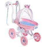 Princess Alexa Pram - Baby Doll Stroller with Lights & Music