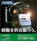 I-O DATA CFMD-6G CF+(TM) TypeII準拠 マイクロドライブ