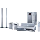 JVC THC5 Home Theater System with 5-Disc DVD Player and Floorstanding Front Speakers