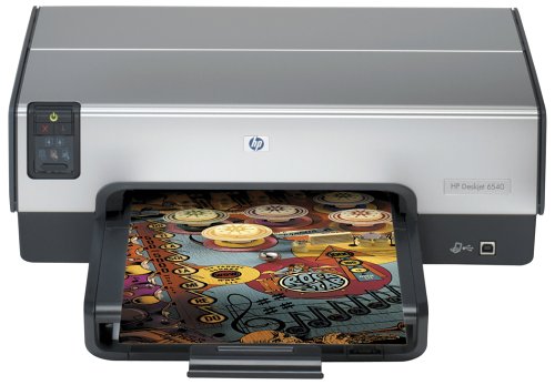 Heimkinosysteme: Hewlett-Packard Deskjet 6540 Tintenstrahldrucker inkl. Norton AV 2005 365 Tage UPD